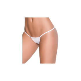String ficelle invisible sexy blanc dos en forme Y 